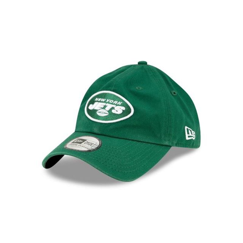 NFL New York Jets Casual Classic Adjustable (VWB3609) - Green New Era Caps